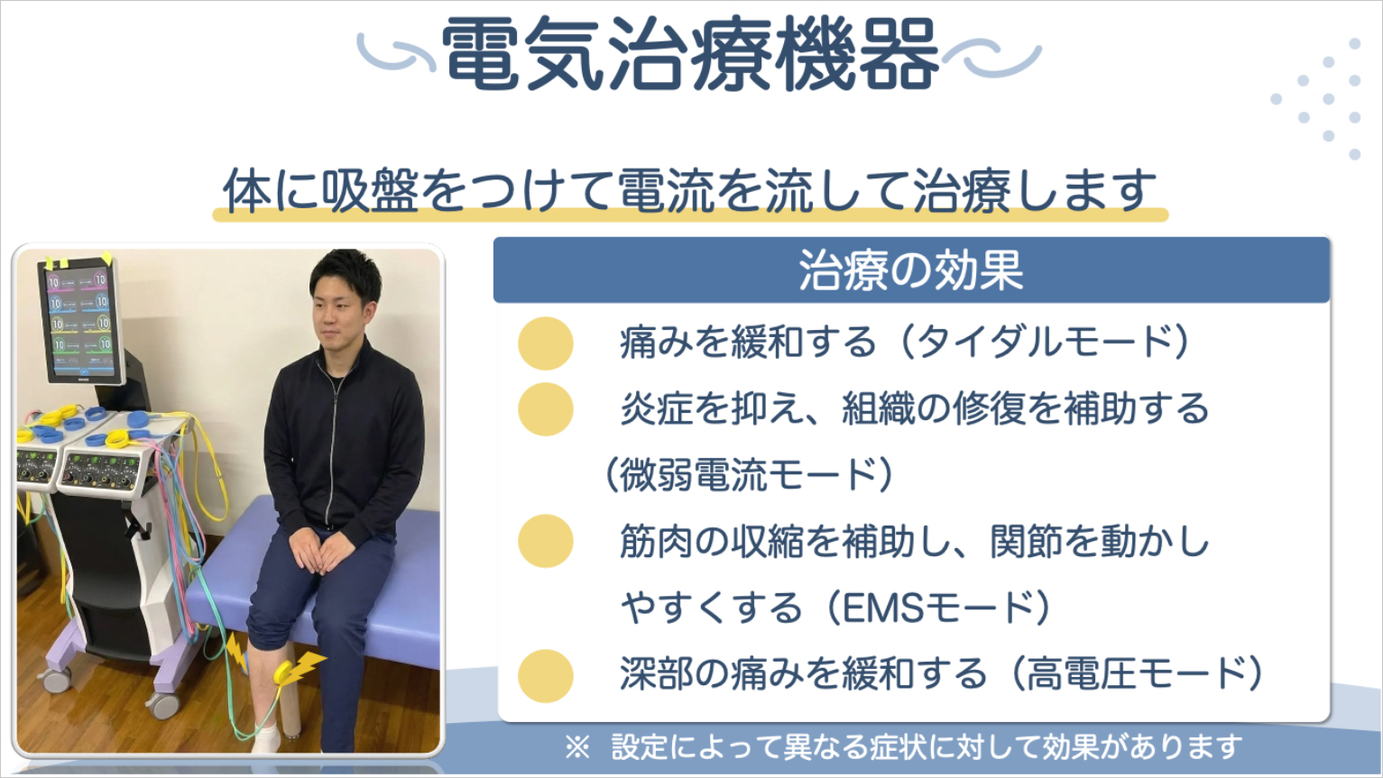 電気治療機器